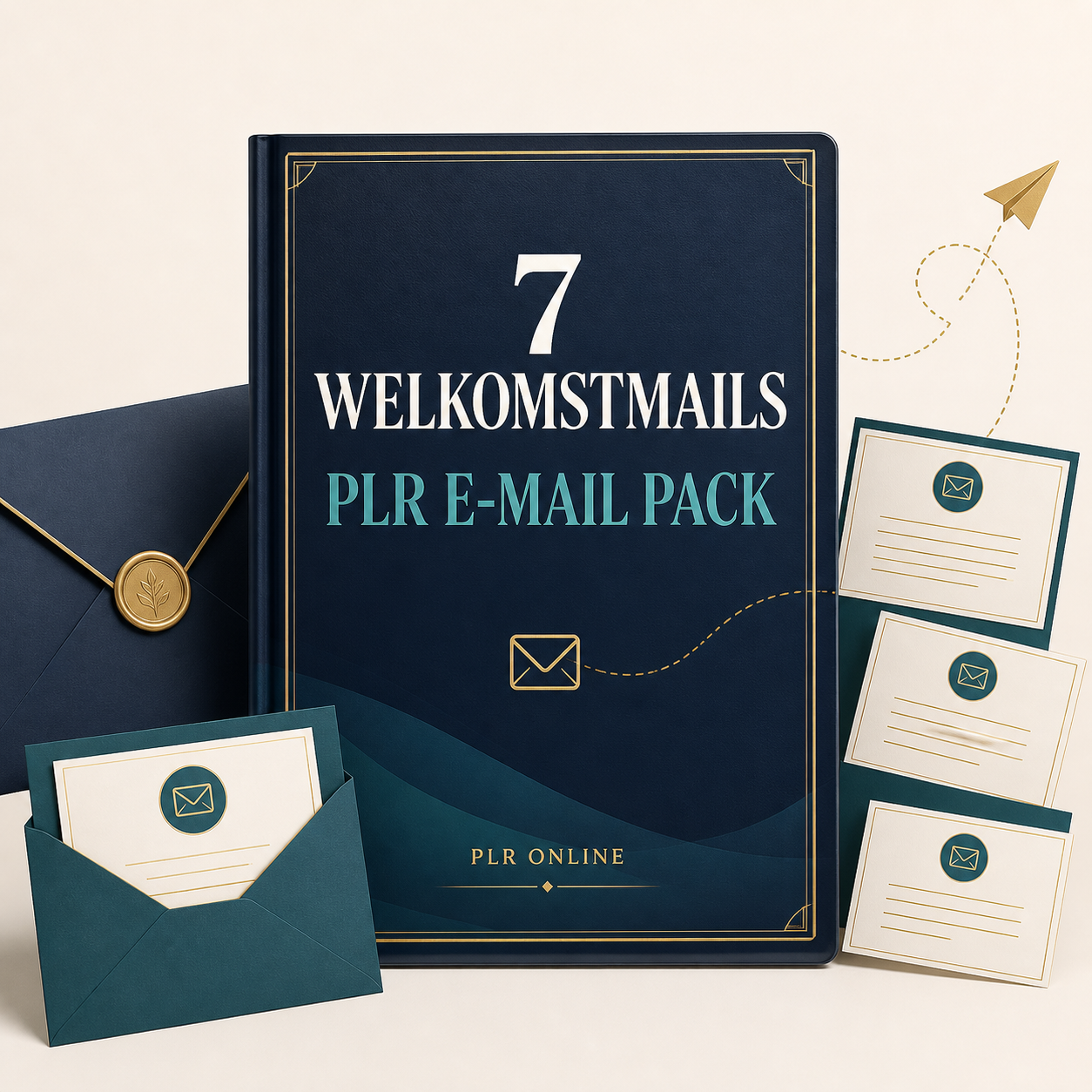 7-Delige Welkomstmailserie – PLR E-mail Pack